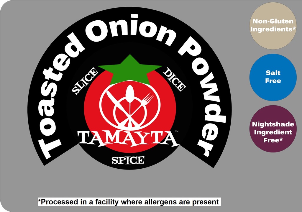 [01337] Onion Powder, Toasted 1/2 Cup Jar