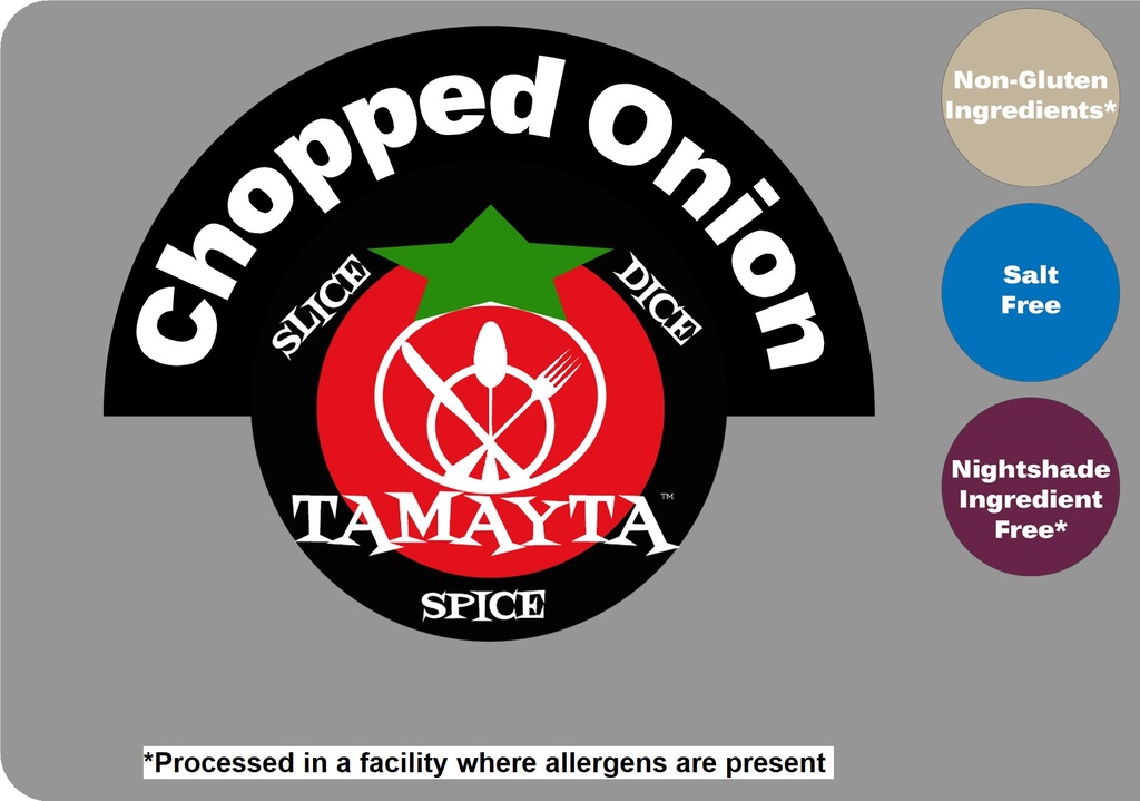 [01338] Onion, Chopped 1/2 Cup Jar