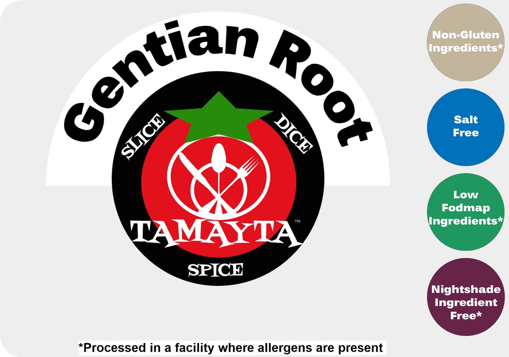 [00104] Gentian Root Half Cup Jar