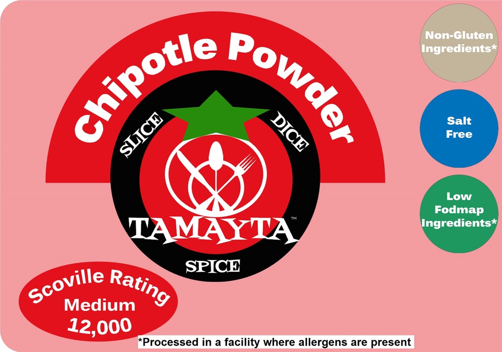 Chipotle Pepper Powder 1/2 Cup Jar