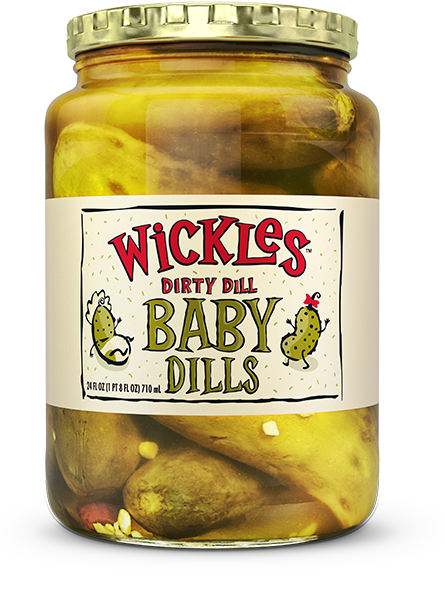 [05129] Dirty Dill Baby Dills Wickles 24 fl oz.