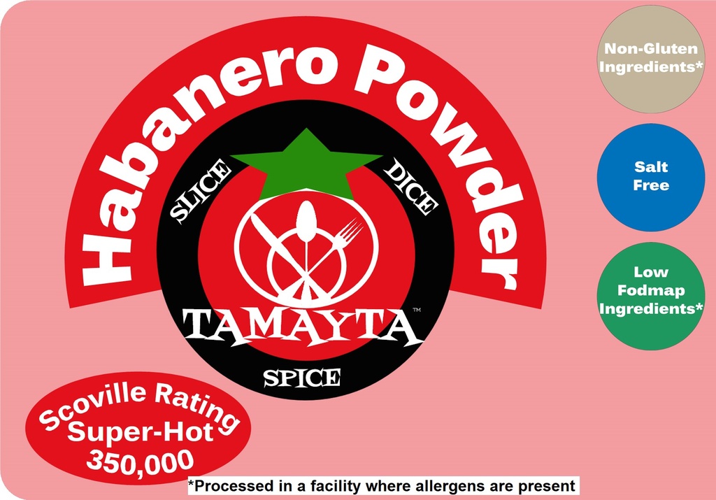 Habanero Powder Half Cup Jar