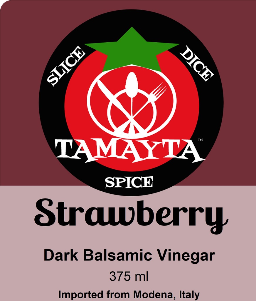 [02923] Strawberry Dark Balsamic 375 ml