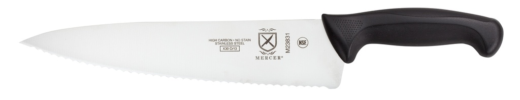 Chef Knife Wavy Edge 10" Millennia