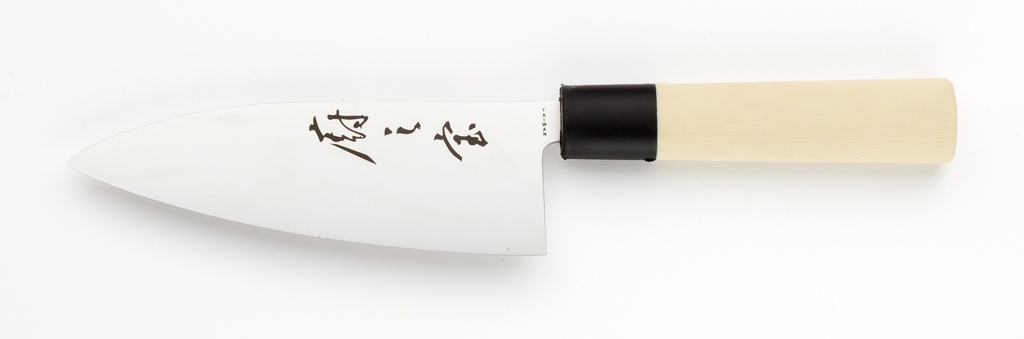 [M24106PLMER] Deba Knife Santoprene Handle 150mm