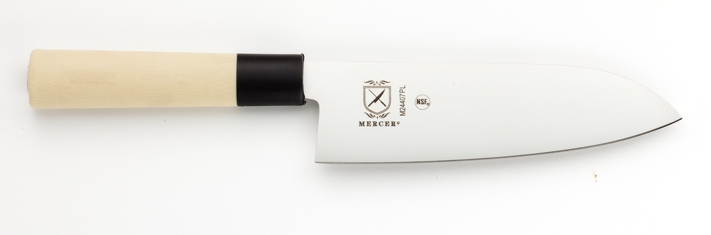 [M24407PLMER] Santoku Knife Santoprene Handle 165mm Asian Series
