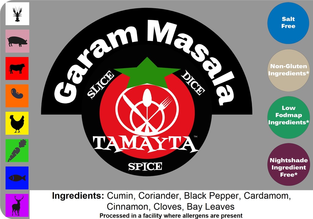 Garam Masala 1/2 Cup Jar