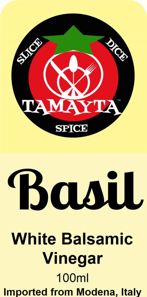 [00962] Basil White Balsamic Vinaigrette 100ml