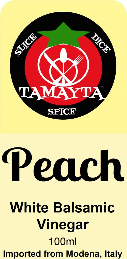 Peach White Balsamic Vinaigrette 100ml