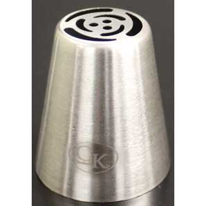 Russian Decorating Tip 6-Petal Rose 2 Piece