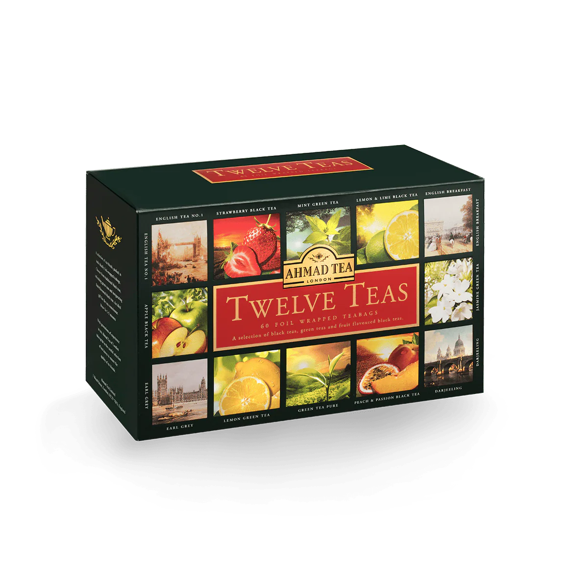 [01192] Twelve Teas 60 Bags Ahmad Tea