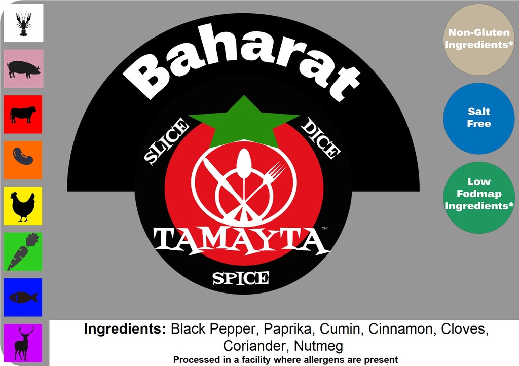 Baharat 1/2 Cup Jar