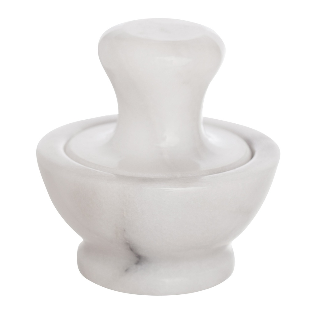 Mortar & Pestle Marble Mushroom 4.5" X 2.5" X 1.75"