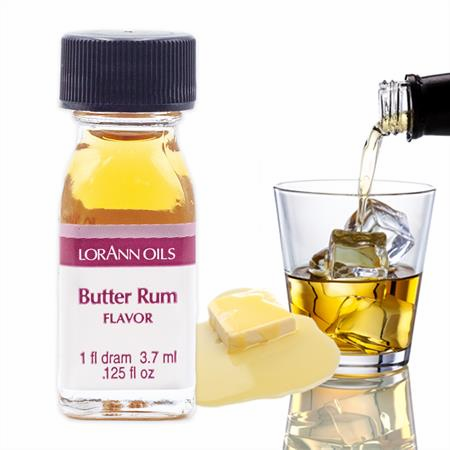 [0190-0100LO] Butter Rum Flavoring 1 Dram