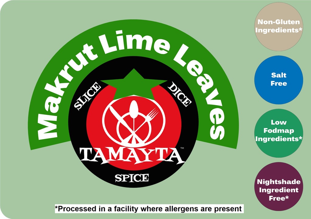 [01385] Makrut Lime Leaves 1/2 Cup