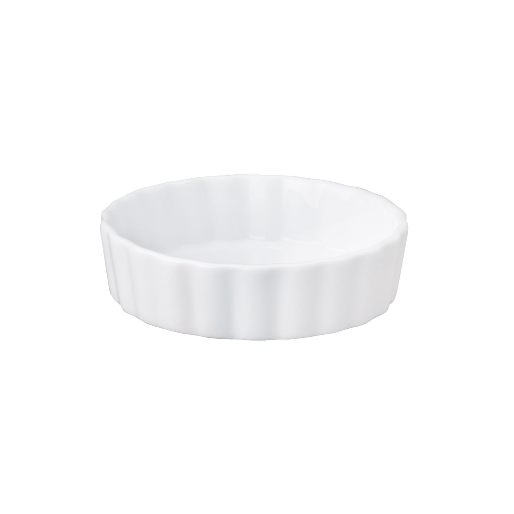 Quiche Dish Porcelain 4"X1"