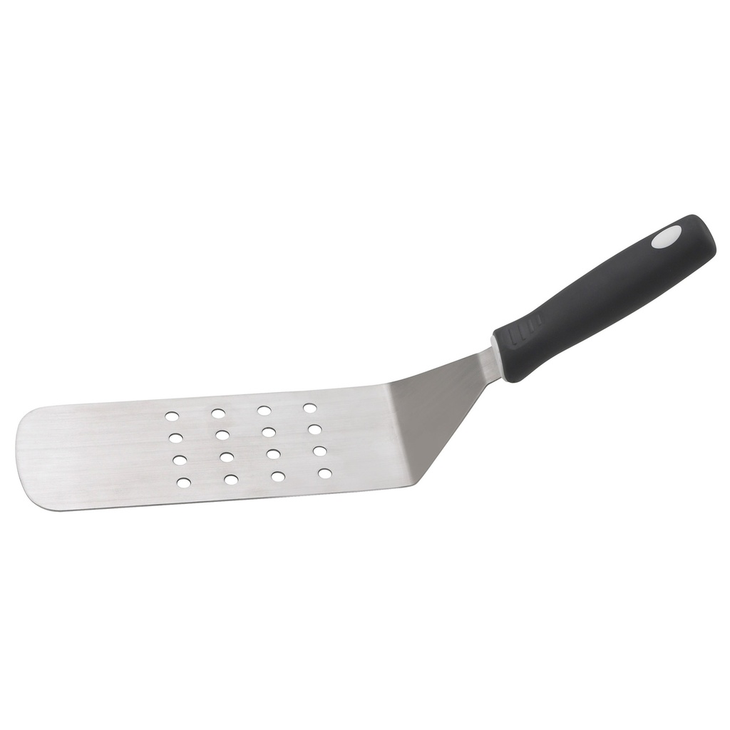 Flippin' Good Buger Turner Stainless Steel 9.5" X 3" Perforated