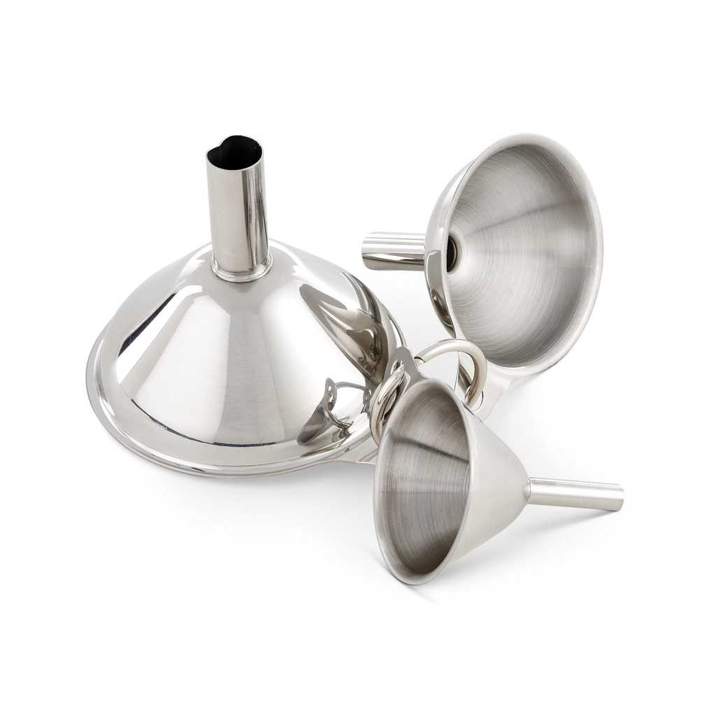 [43845HIC] Condiment Funnel Set 3 Piece