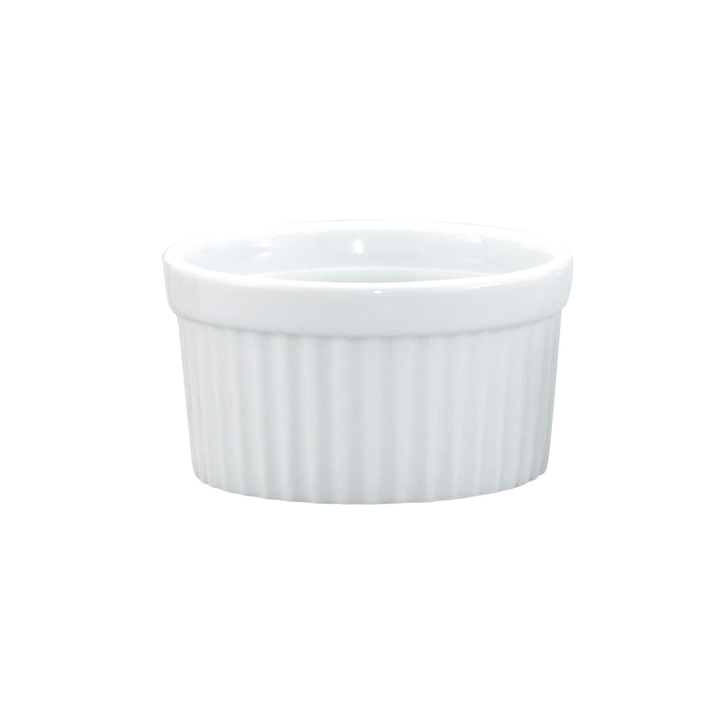 Souffle Porcelain White 3" 4 oz