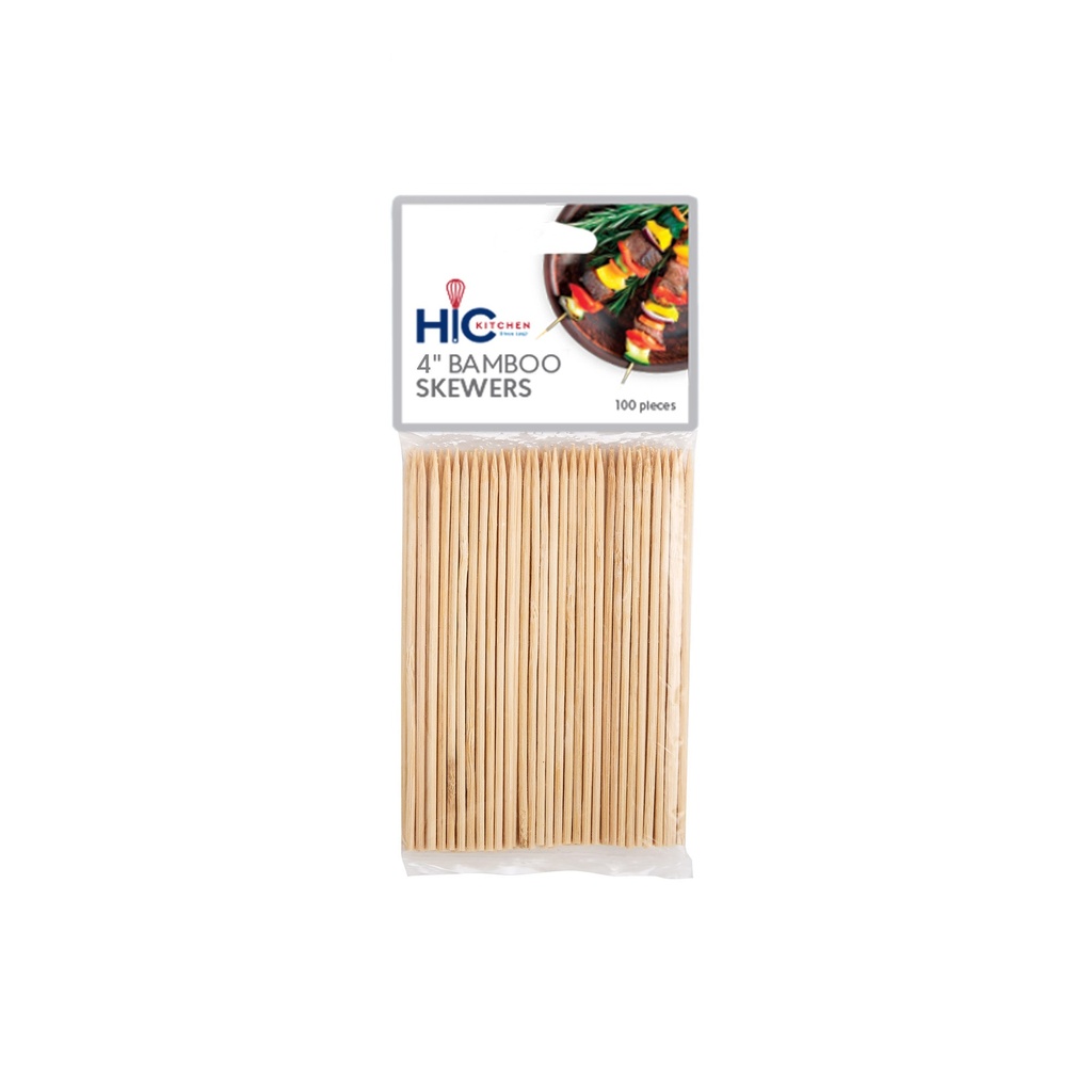 Bamboo Skewers 4"