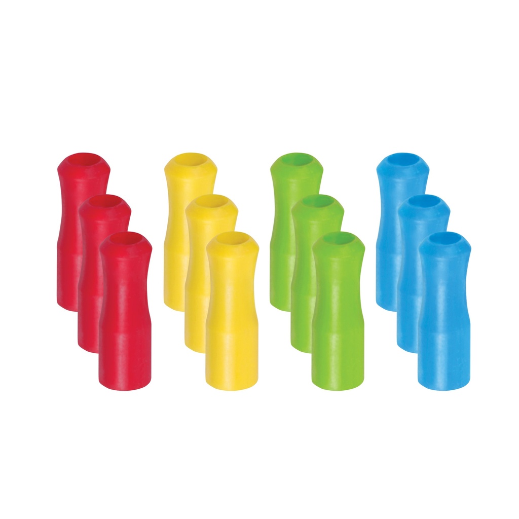 Silicone Straw Tips 12 Count