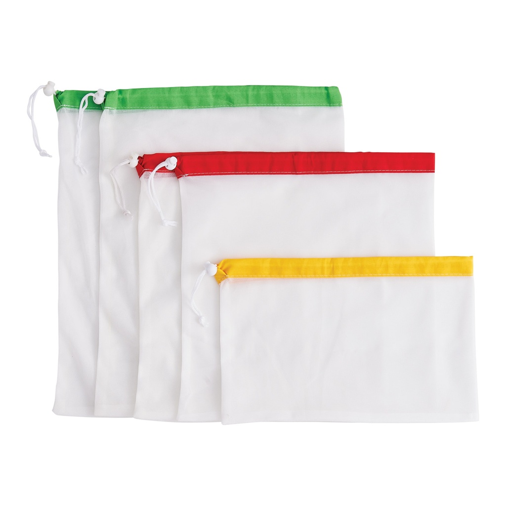 [22205HIC] Reusable Produce Bags 5 Piece
