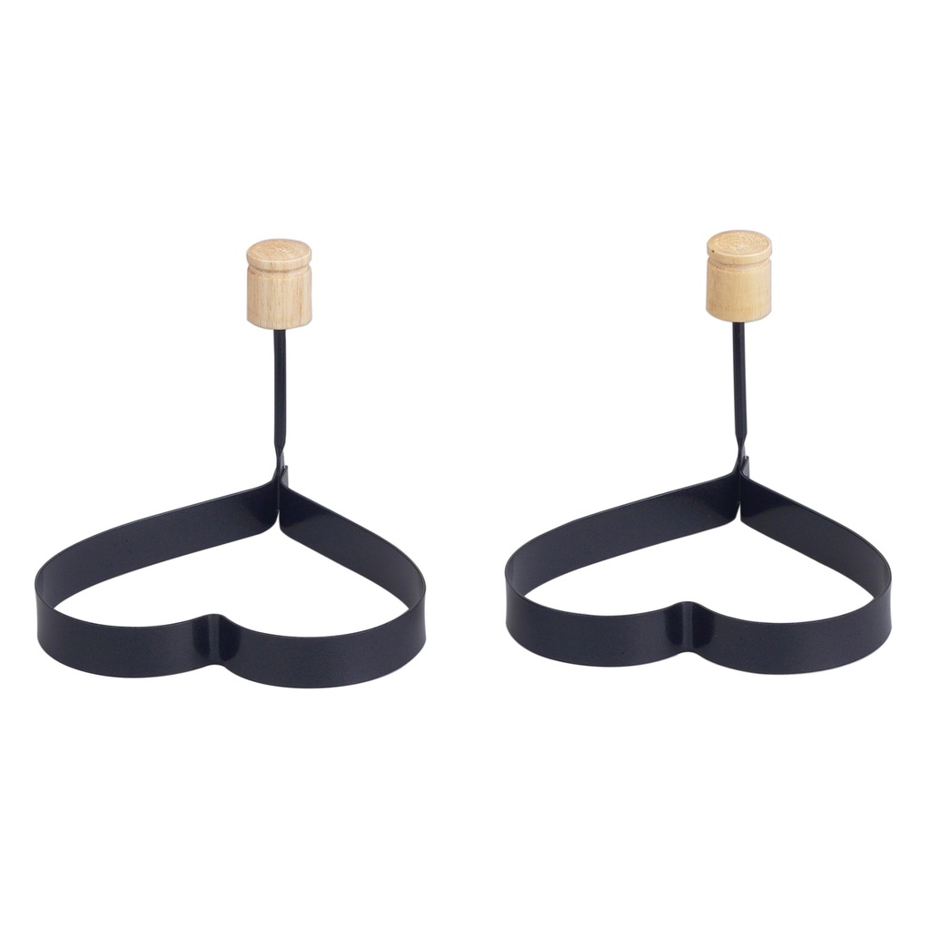 [02208] Egg Rings Heart 2 Piece