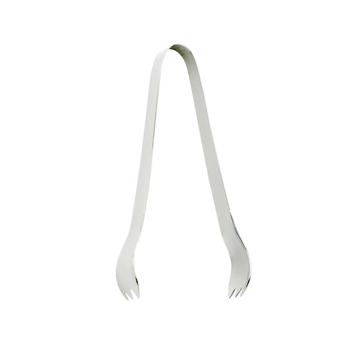 [04633] Tongs Stainless Steel Ice 6"
