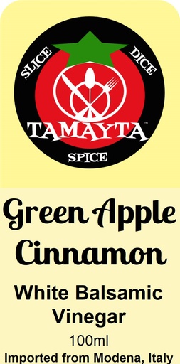 [02118] Green Apple Cinnamon White Balsamic 100 ml