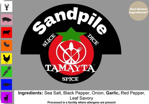 [02459] Sandpile 1/2 Cup Jar