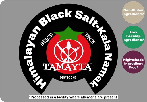 [02867] Himalayan Black Salt (Kala Namak) 1/2 Cup Jar