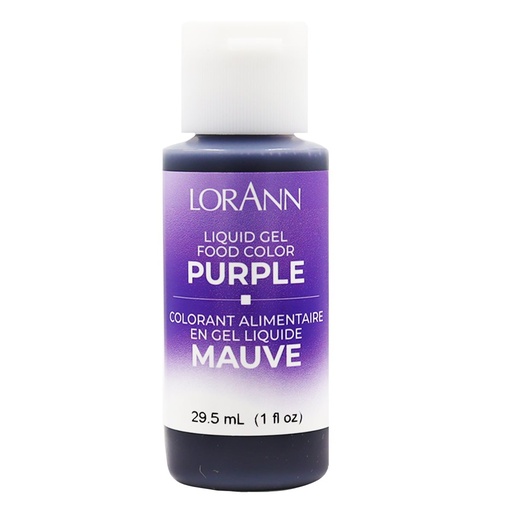 [02969] Purple Liquid Gel Food Coloring 1 fl oz