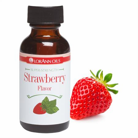 [04673] Strawberry Flavor 1 Fl Oz Bottle