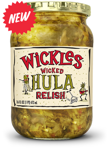 [05176] Wicked Hula Relish Wickles 16 oz