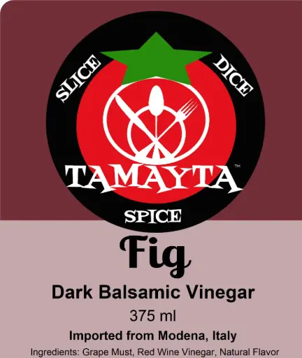 [05222] Fig Dark Balsamic Vinegar 375ml