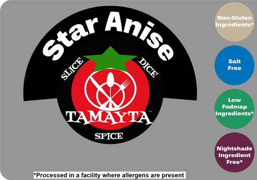 [01415] Star Anise 1/2 Cup Jar