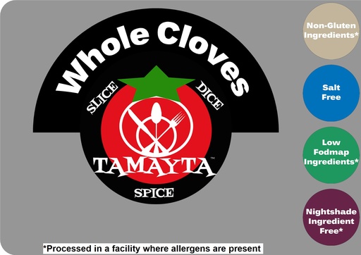 [01024] Cloves, Whole Half Cup Jar