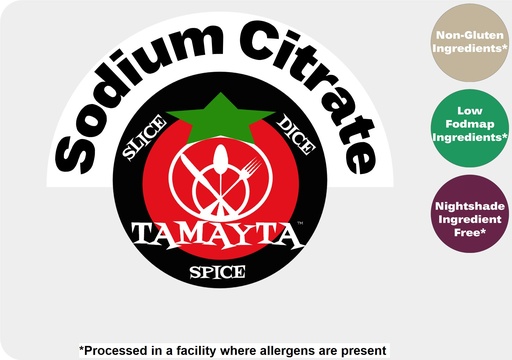 [01318] Sodium Citrate 1/2 Cup Jar