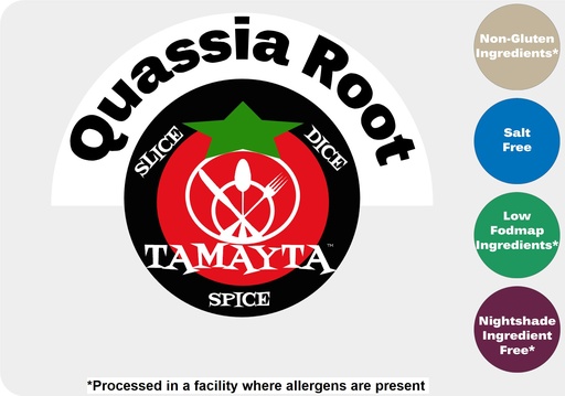 [02136] Quassia Root 1/2 Cup