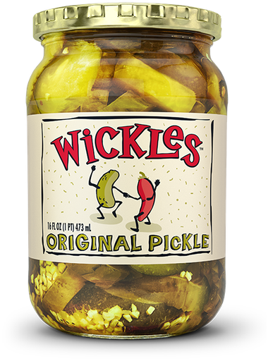 [02492] Wickles Original Pickle 16 Fl oz.