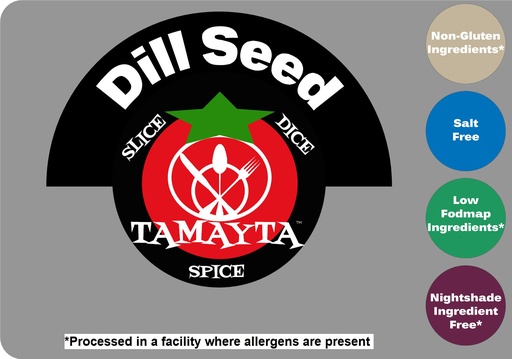 [01435] Dill Seed 1/2 Cup Jar