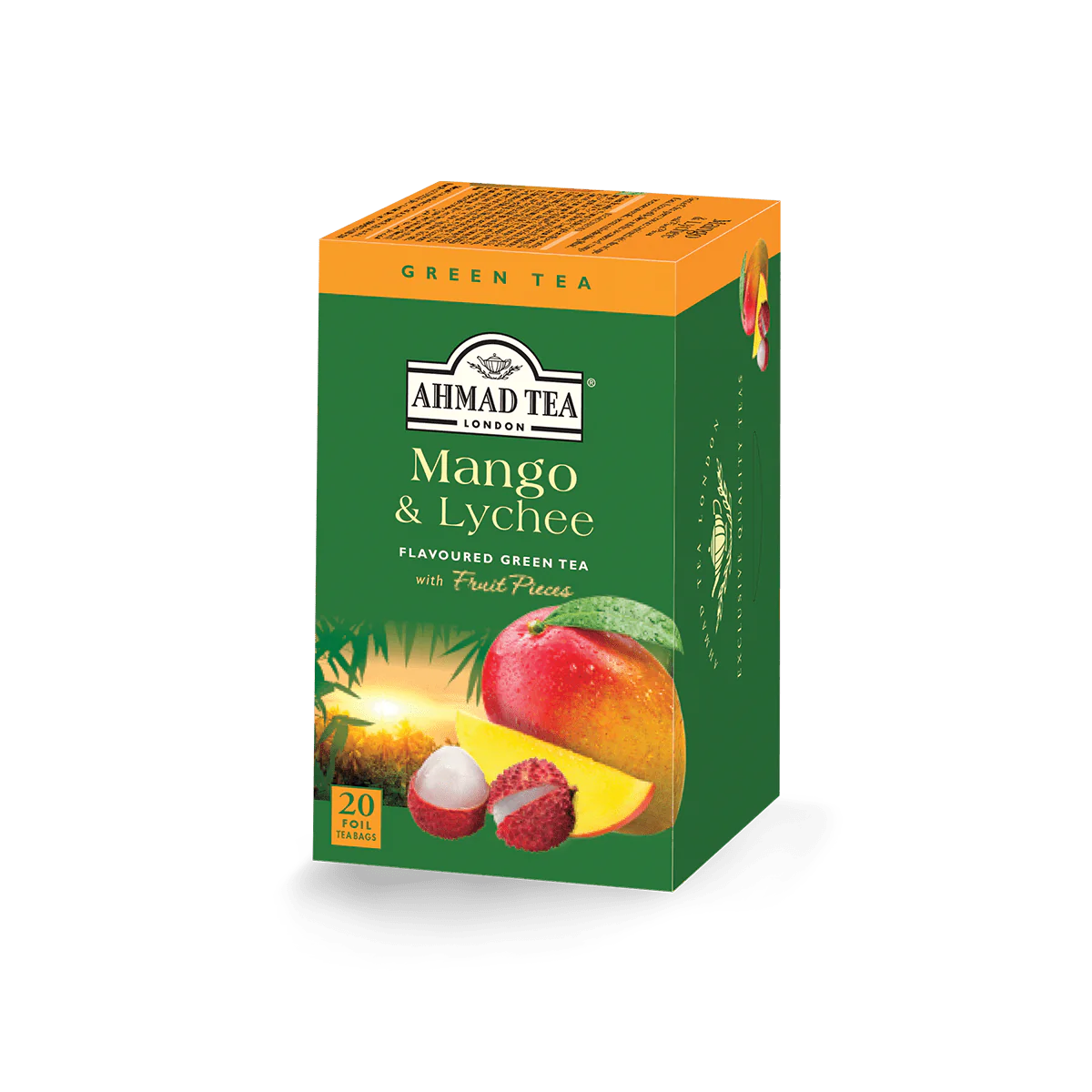 [04690] Mango & Lychee Green Tea 20 Bags