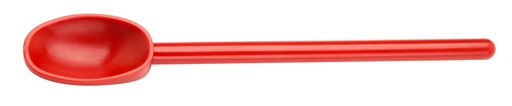 [00486] Mixing Spoon 11-7/8" Red High Heat