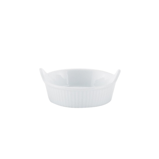 [01901] Ramekin Mini-Eared Porcelain 2-3/4" 1 Oz